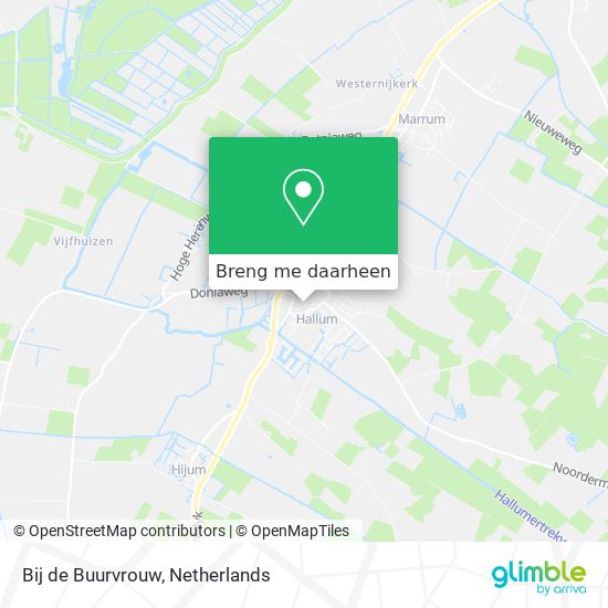 Bij de Buurvrouw kaart