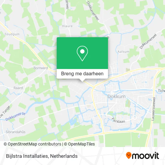 Bijlstra Installaties kaart