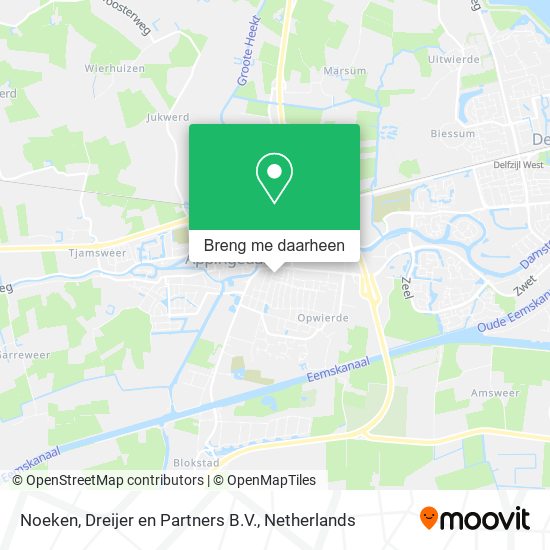 Noeken, Dreijer en Partners B.V. kaart