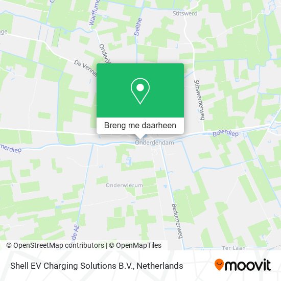 Shell EV Charging Solutions B.V. kaart