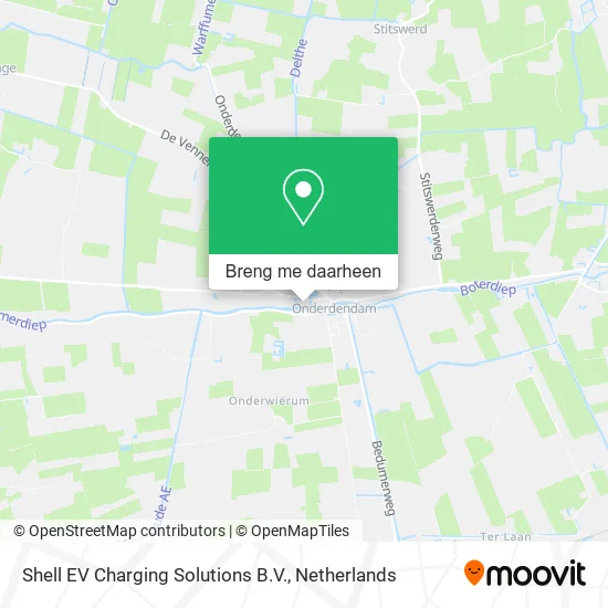 Shell EV Charging Solutions B.V. kaart