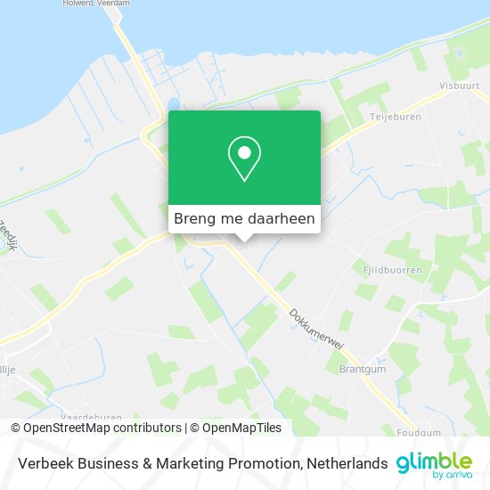 Verbeek Business & Marketing Promotion kaart