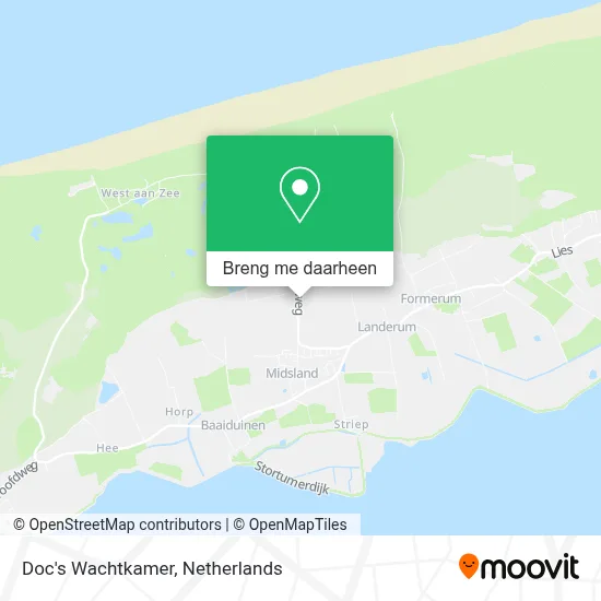 Doc's Wachtkamer kaart