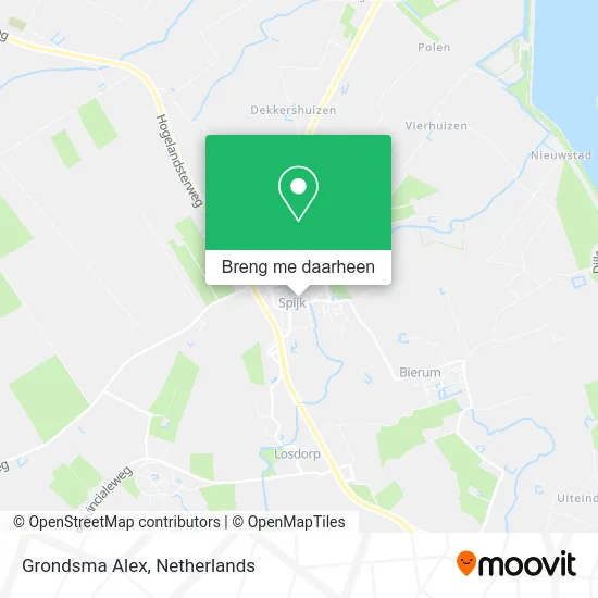 Grondsma Alex kaart