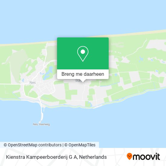 Kienstra Kampeerboerderij G A kaart