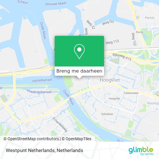 Westpunt Netherlands kaart