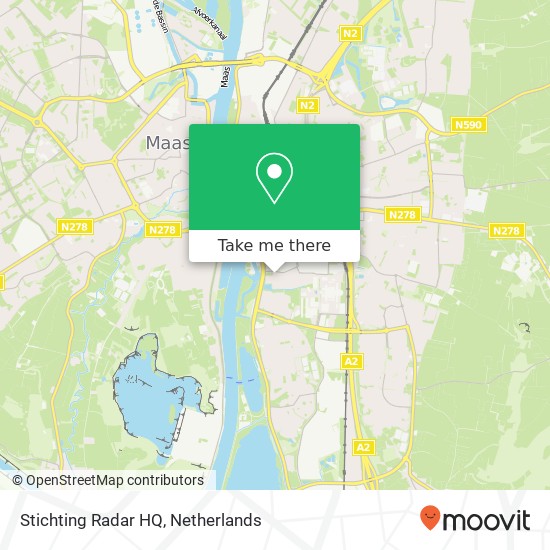 Stichting Radar HQ kaart