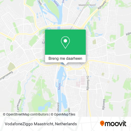 VodafoneZiggo Maastricht kaart