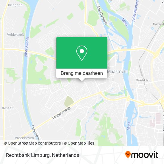 Rechtbank Limburg kaart