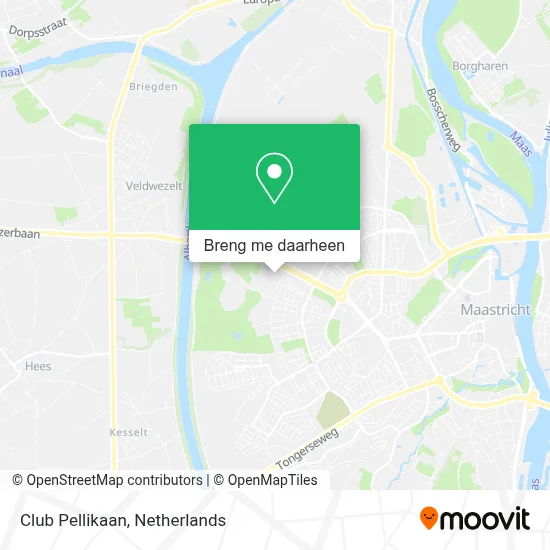 Club Pellikaan kaart