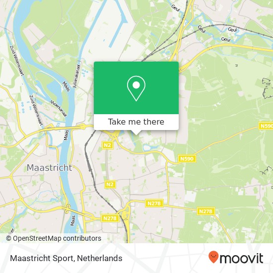 Maastricht Sport kaart