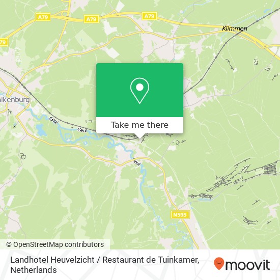 Landhotel Heuvelzicht / Restaurant de Tuinkamer kaart