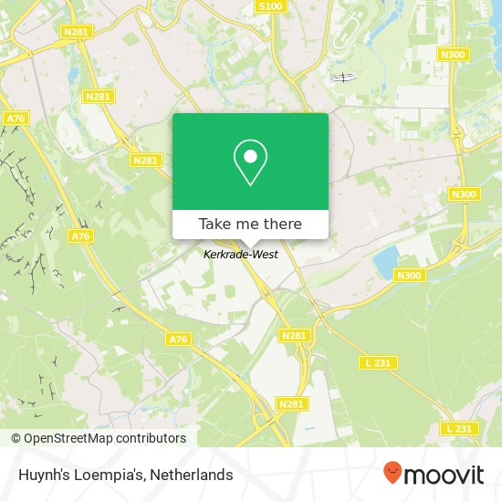 Huynh's Loempia's kaart