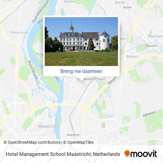 Hotel Management School Maastricht kaart