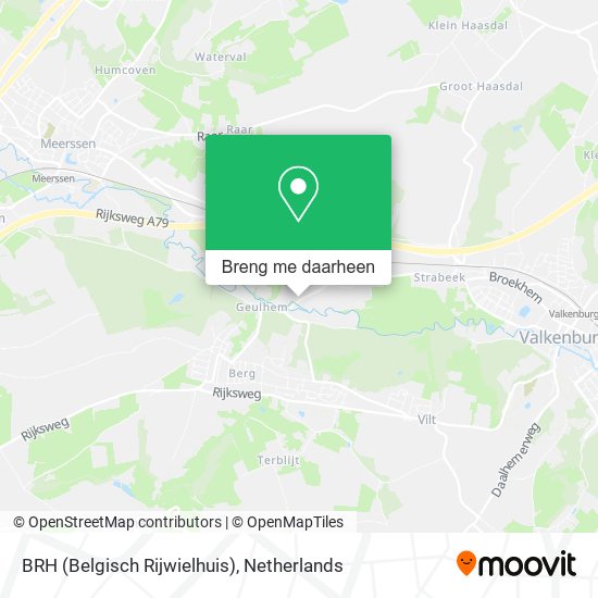 BRH (Belgisch Rijwielhuis) kaart