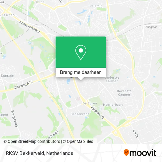RKSV Bekkerveld kaart