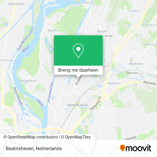 Beatrixhaven kaart