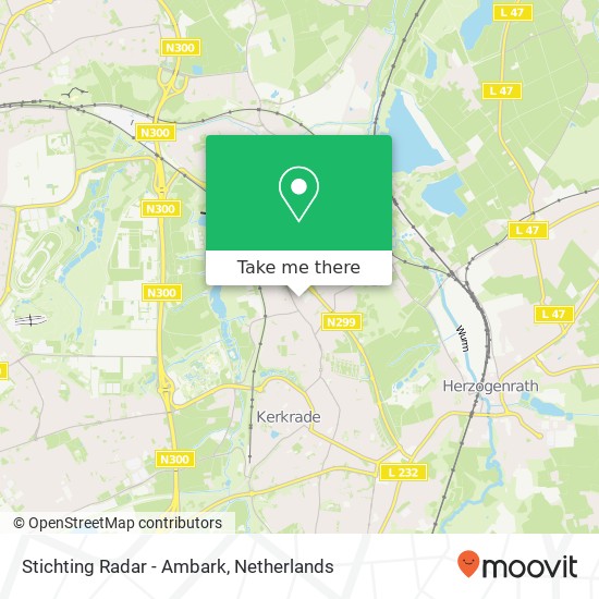 Stichting Radar - Ambark kaart