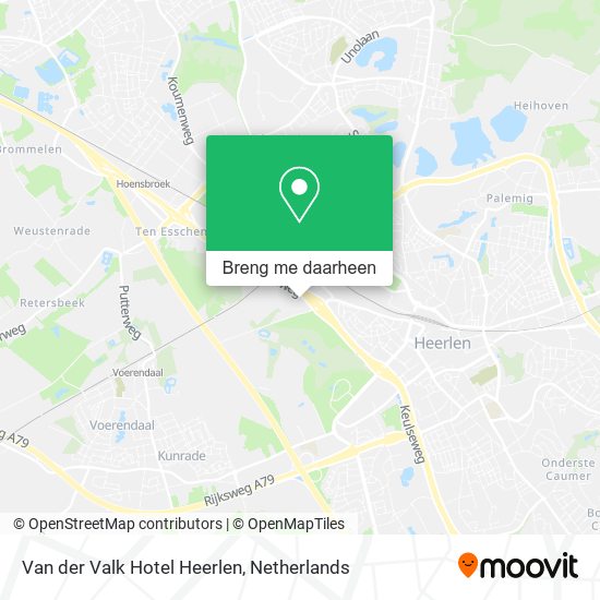 Van der Valk Hotel Heerlen kaart