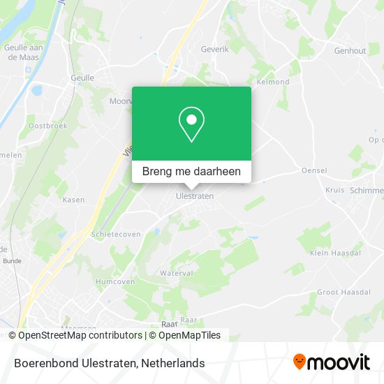 Boerenbond Ulestraten kaart
