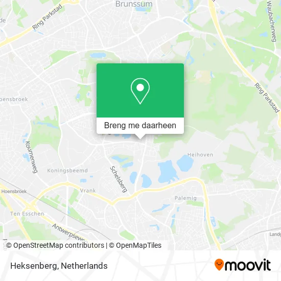 Heksenberg kaart