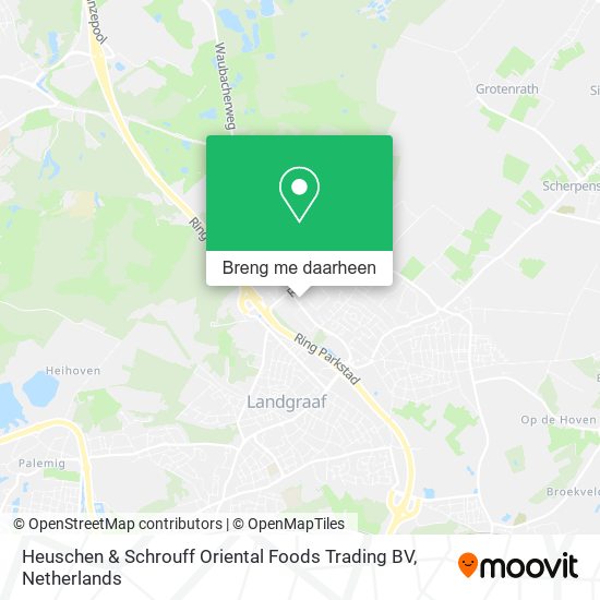Heuschen & Schrouff Oriental Foods Trading BV kaart