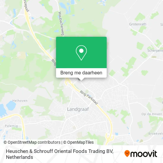Heuschen & Schrouff Oriental Foods Trading BV kaart