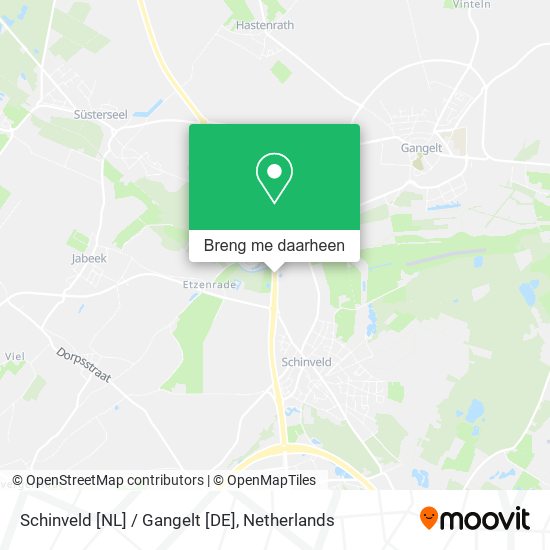 Schinveld [NL] / Gangelt [DE] kaart