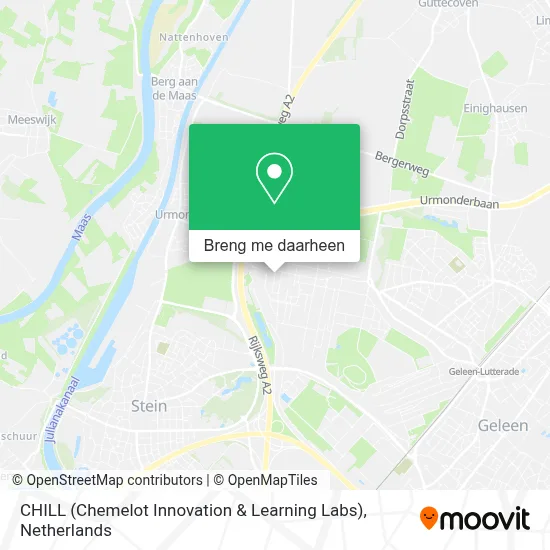 CHILL (Chemelot Innovation & Learning Labs) kaart