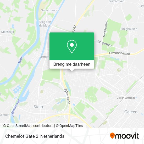 Chemelot Gate 2 kaart