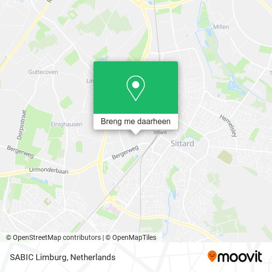 SABIC Limburg kaart