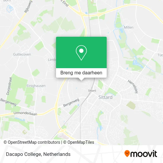 Dacapo College kaart