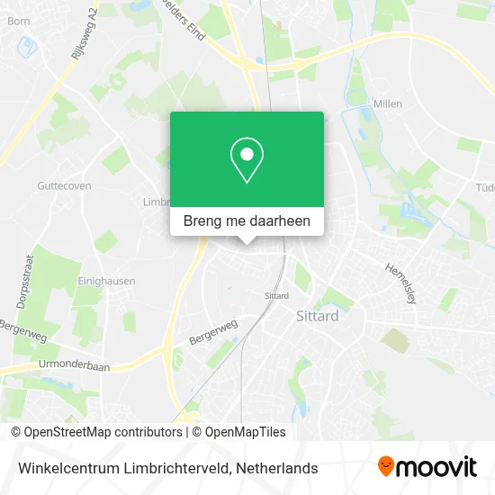 Winkelcentrum Limbrichterveld kaart