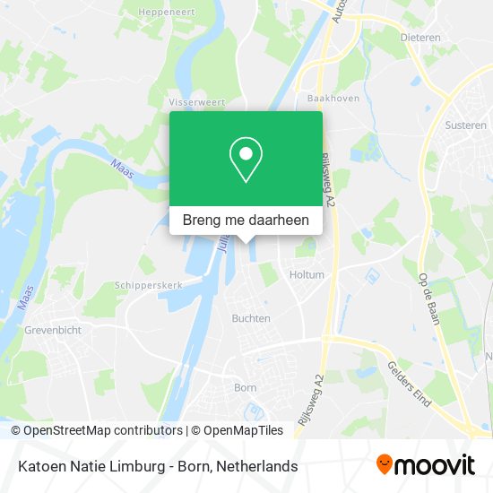 Katoen Natie Limburg - Born kaart