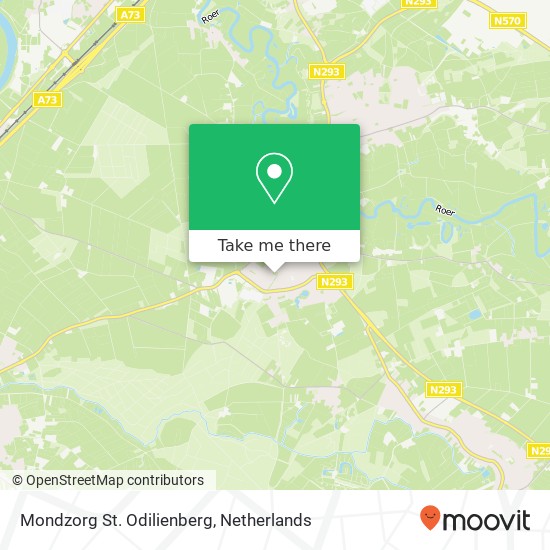 Mondzorg St. Odilienberg kaart