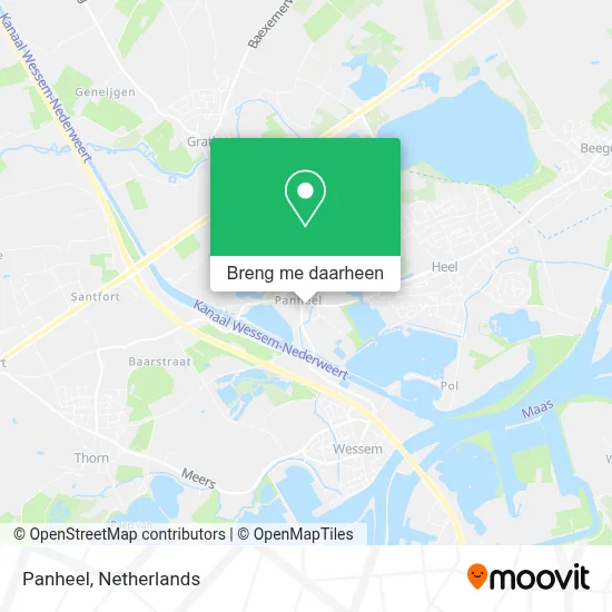 Panheel kaart
