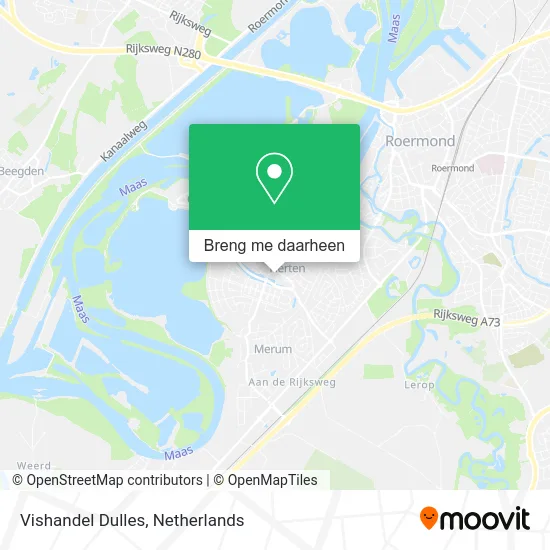 Vishandel Dulles kaart