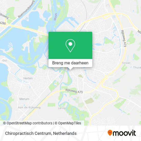 Chiropractisch Centrum kaart