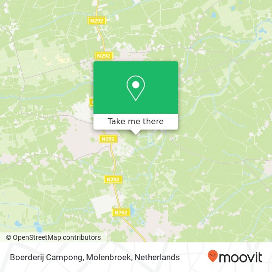 Boerderij Campong, Molenbroek kaart