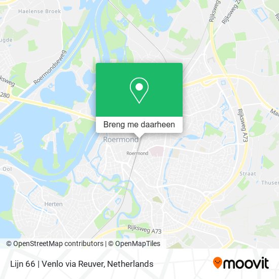 Hoe gaan naar Lijn | Venlo in via Trein of Bus?