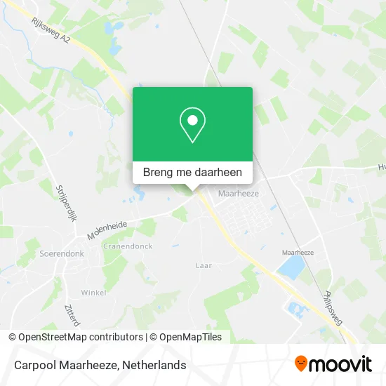 Carpool Maarheeze kaart
