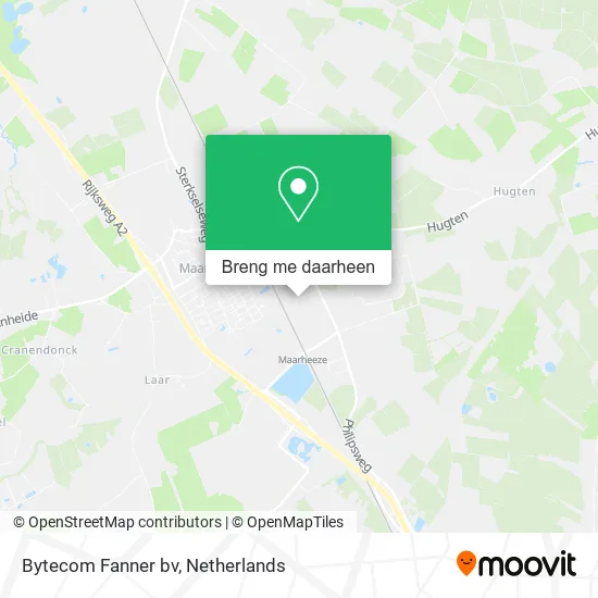 Bytecom Fanner bv kaart