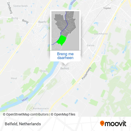 Belfeld kaart
