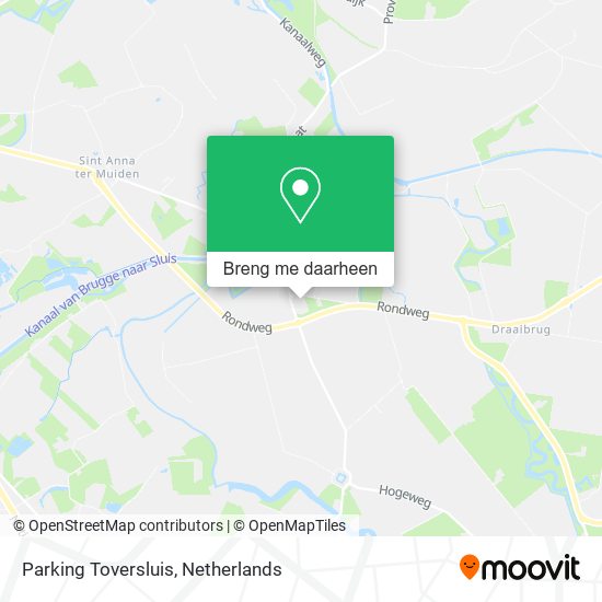 Parking Toversluis kaart