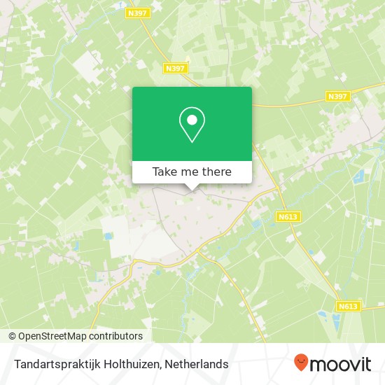 Tandartspraktijk Holthuizen kaart