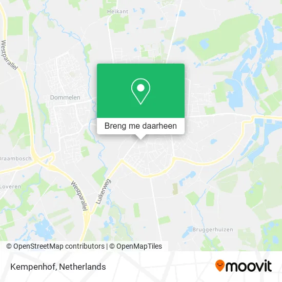 Kempenhof kaart