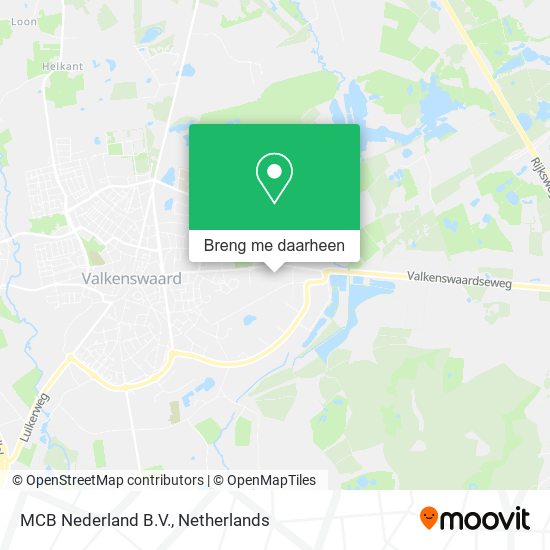 MCB Nederland B.V. kaart
