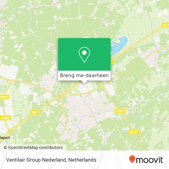 Ventilair Group Nederland kaart