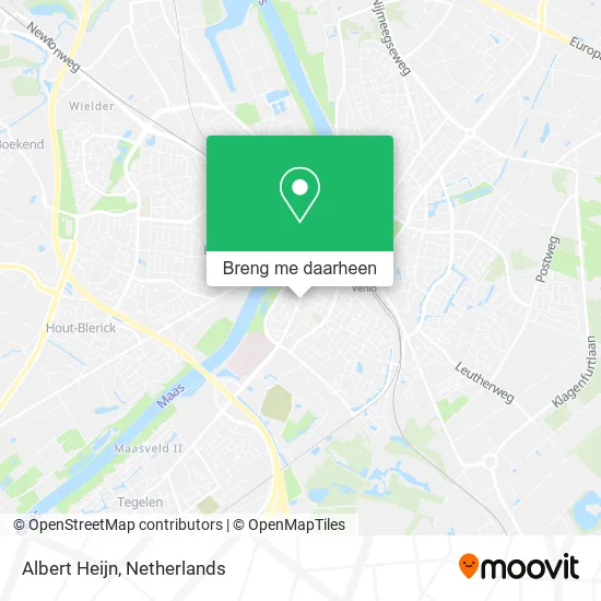 Albert Heijn kaart