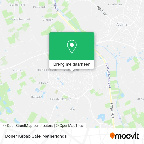 Doner Kebab Safe kaart